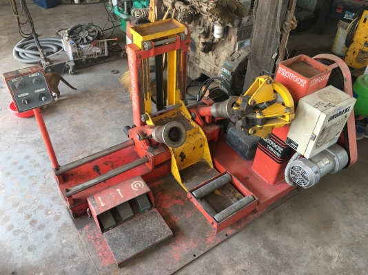 ขายเครื่องถอดยางรถบรรทุก เก่าญี่ปุ่น ไม่ต้องออกแรงงัด ถอดยางใส่ยางขอบไม่เสีย ยางไม่ฉีกขาด ทำงานไว