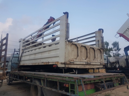 กระบะดั๊มสแตนเลส รถ 6 ล้อ