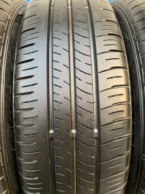 ล้อแม็ก 4รู100 Nissan Note ขอบ 15 พร้อมยาง 185-65-15 Dunlop ปี 18