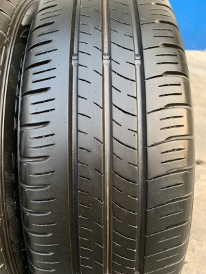 ล้อแม็ก 4รู100 Nissan Note ขอบ 15 พร้อมยาง 185-65-15 Dunlop ปี 18