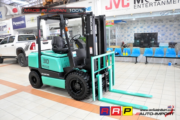 ขายรถโฟล์คลิฟท์มือสอง SUMITOMO รุ่น FD30PVIIHA-D3G-20022 นำเข้าจากประเทศญี่ปุ่น 100\% ไม่เคยใช้งานในไทย ขายรถโฟล์คลิฟท์มือสอง SUMITOMO รุ่น FD30PVIIHA-D3G-20022 นำเข้าจากประเทศญี่ปุ่น 100\% ไม่เคยใช้งานในไทย