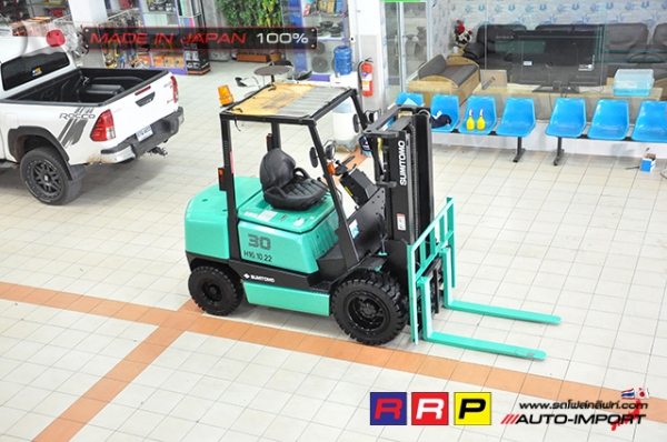 ขายรถโฟล์คลิฟท์มือสอง SUMITOMO รุ่น FD30PVIIHA-D3G-20022 นำเข้าจากประเทศญี่ปุ่น 100\% ไม่เคยใช้งานในไทย ขายรถโฟล์คลิฟท์มือสอง SUMITOMO รุ่น FD30PVIIHA-D3G-20022 นำเข้าจากประเทศญี่ปุ่น 100\% ไม่เคยใช้งานในไทย