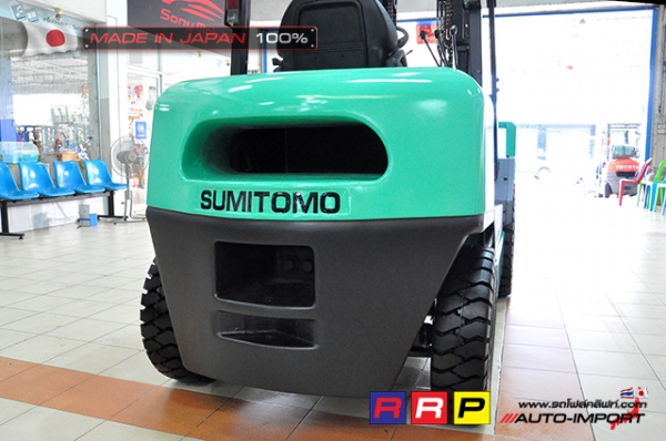 ขายรถโฟล์คลิฟท์มือสอง SUMITOMO รุ่น FD30PVIIHA-D3G-20022 นำเข้าจากประเทศญี่ปุ่น 100\% ไม่เคยใช้งานในไทย ขายรถโฟล์คลิฟท์มือสอง SUMITOMO รุ่น FD30PVIIHA-D3G-20022 นำเข้าจากประเทศญี่ปุ่น 100\% ไม่เคยใช้งานในไทย