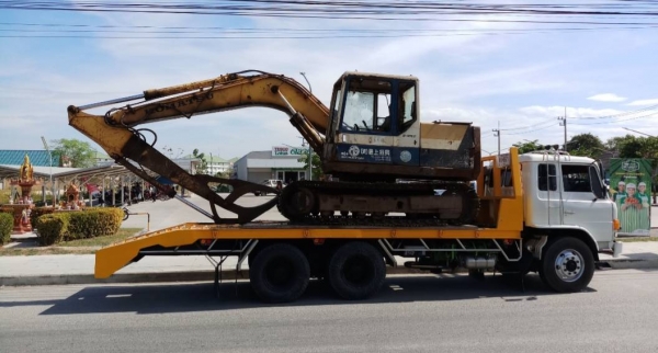 บริการขนย้ายทั่วไทย รถย้ายสิบล้อ รถเทรลเลอร์หางโรเบรด3เพลา ***ขนย้ายทุกชนิด***