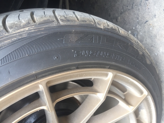 ขายแม๊กขอบ 18 พร้อมยางFalken ปลายปี 17สภาพเหมือนใหม่ ขายแม๊กขอบ 18 พร้อมยางFalken ปลายปี 17สภาพเหมือนใหม่