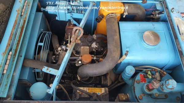 SALE* FROM JAPANเครื่องปั๊มลม AIRMAN PDR50S เครื่องยนต์ดีเซล YANMAR-2T75HL-HK: 2สูบ ,สินค้าเก่านอก(พร้อมใช้งาน)