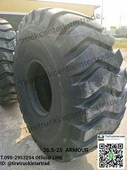 ยางสำหรับรถตักขนาด 26.5-25 ARMOUR สามารถติดต่อสอบถามรายละเอียดได้ที่ 098-2953294