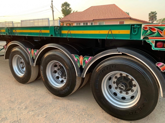 HINO VICTOR FM1A344 ปี 61 สิบล้อหัวลากพร้อมหางพื้นเรียบ 3 เพลาแท้ อู่.อุ่นหมั่นกิจ ทรัค นครปฐม รถสวย