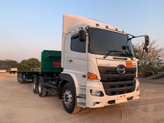 HINO VICTOR FM1A344 ปี 61 สิบล้อหัวลากพร้อมหางพื้นเรียบ 3 เพลาแท้ อู่.อุ่นหมั่นกิจ ทรัค นครปฐม รถสวย HINO VICTOR FM1A344 ปี 61 สิบล้อหัวลากพร้อมหางพื้นเรียบ 3 เพลาแท้ อู่.อุ่นหมั่นกิจ ทรัค นครปฐม รถสวย
