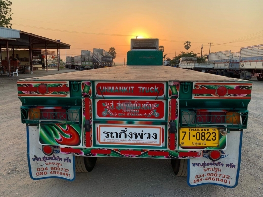 HINO VICTOR FM1A344 ปี 61 สิบล้อหัวลากพร้อมหางพื้นเรียบ 3 เพลาแท้ อู่.อุ่นหมั่นกิจ ทรัค นครปฐม รถสวย HINO VICTOR FM1A344 ปี 61 สิบล้อหัวลากพร้อมหางพื้นเรียบ 3 เพลาแท้ อู่.อุ่นหมั่นกิจ ทรัค นครปฐม รถสวย