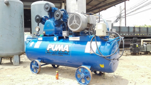 ปั้มลม Puma 10 hp 315 lite 380v สภาพเดิม แห้งๆพร้อมใช้