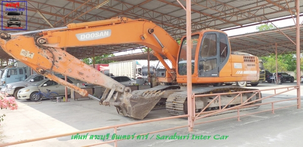 รถขุดตัก ตีนตะขาบ OOSAN DX225LCA ปี 58 สภาพสวย