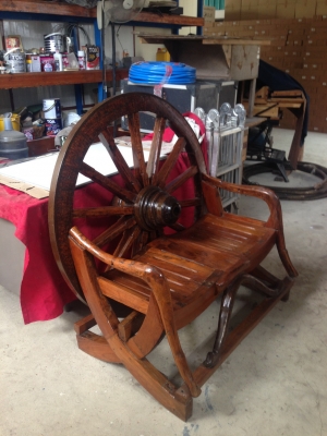 เก้าอี้ล้อเกวียน