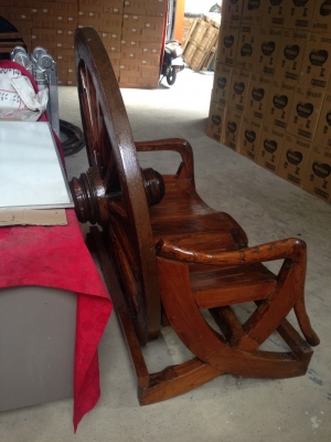 เก้าอี้ล้อเกวียน