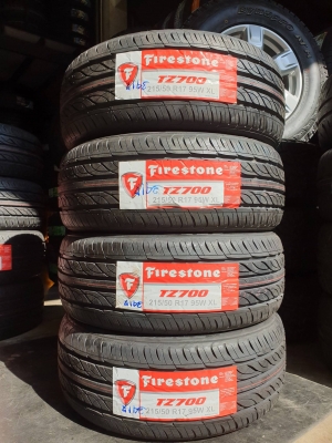 ขายยางใหม่ FIRESTONE TZ700 215-50-17 ปี17 - ราคาชุดละ 7,500 บาท