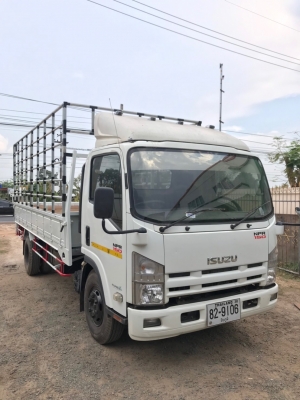 &ldquo;๐๖/๐๗/๖๒&rdquo;NPR 150 แรง ปี&rsquo;56 ยาว 5 เมตร ยาง 8.25-16 ดีทุกเส้น หัวสีเดิม กระบะใหม่พร