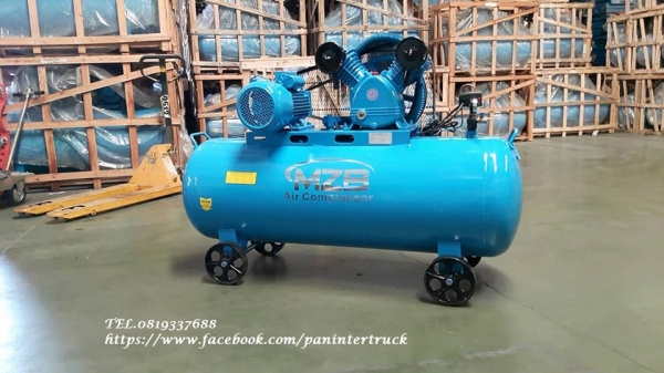 *ผลิตสั่งทำมาใหม่ๆ ตามคำเรียกร้อง*งานนำเข้า สินค้าใหม่เครื่องปั๊มลมMZB* ขนาด300ลิตร ,2สูบ ,5.5HPแรง, 220V.ไฟบ้าน