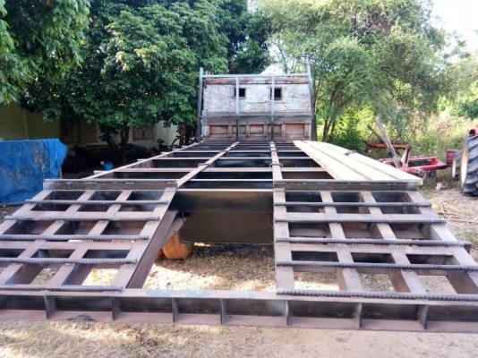 ขายแพคคู่ แบคโฮ+รถเทนเลอร์