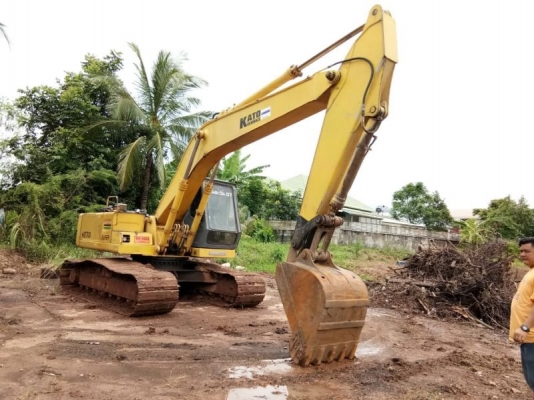 ขายแพคคู่ แบคโฮ+รถเทนเลอร์