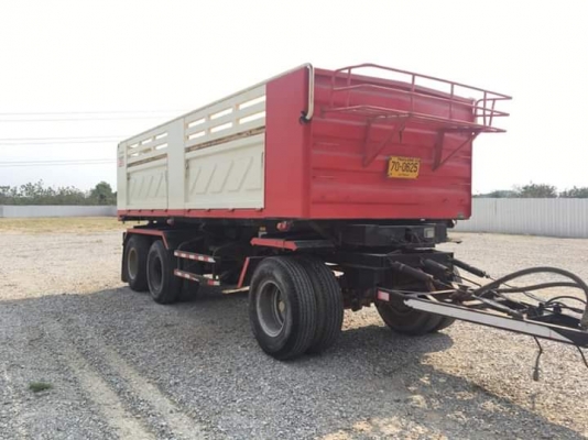 ขายหาง3เพลาดั้ม ปี55 ยาว6.5ม.พื้นสวย