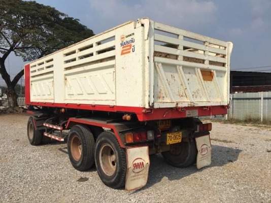 ขายหาง3เพลาดั้ม ปี55 ยาว6.5ม.พื้นสวย