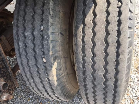 ขายหาง3เพลาดั้ม ปี55 ยาว6.5ม.พื้นสวย