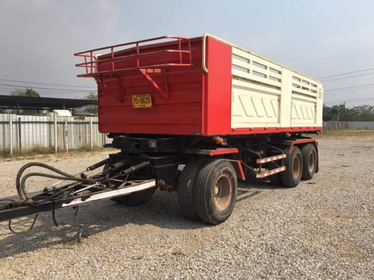 ขายหาง3เพลาดั้ม ปี55 ยาว6.5ม.พื้นสวย