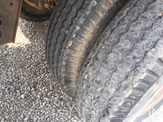 ขายหาง3เพลาดั้ม ปี55 ยาว6.5ม.พื้นสวย