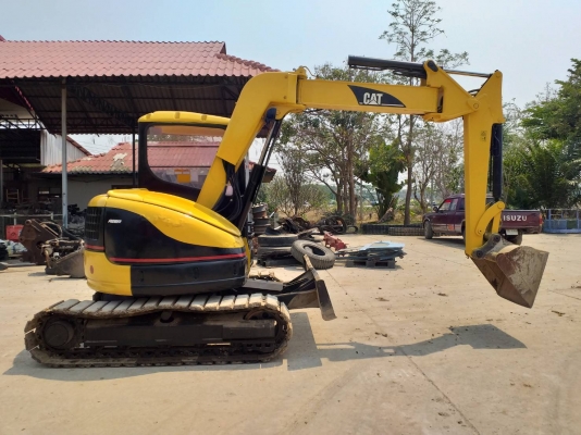 ขายรถขุดCAT 305SR เครื่องยนต์มิตซูบิชิ K4N ขนาด 4 สูบ คอนโทรลน้ำมัน ปั๊มนิ้ว แทรคเหล็กก๊อบยาง ใบมีด 