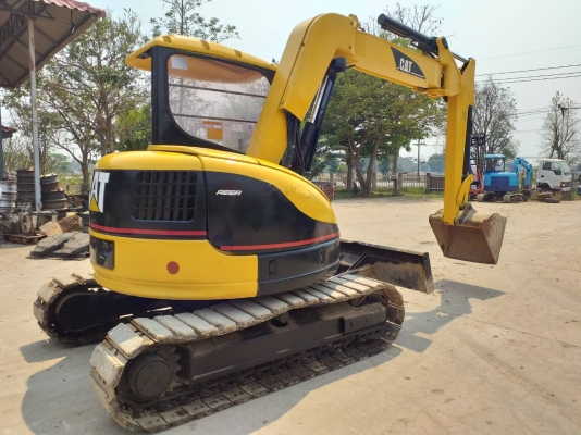 ขายรถขุดCAT 305SR เครื่องยนต์มิตซูบิชิ K4N ขนาด 4 สูบ คอนโทรลน้ำมัน ปั๊มนิ้ว แทรคเหล็กก๊อบยาง ใบมีด 