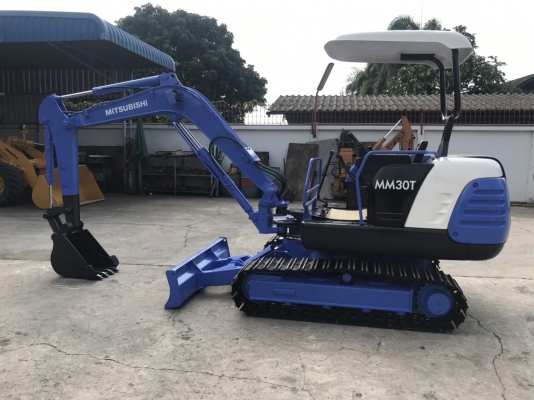 รถขุด Mitsubishi MM30T มือสอง นำเข้าจากญี่ปุ่น ทำสีใหม่