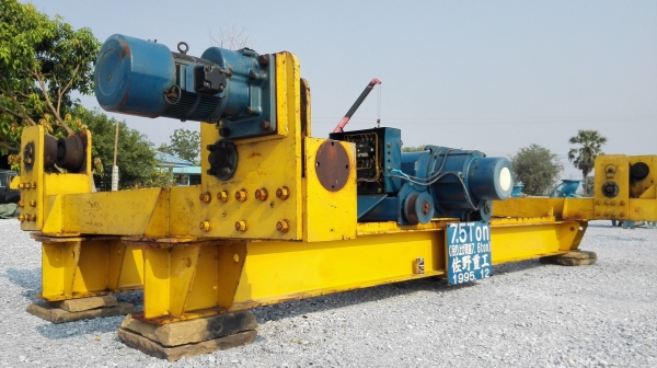 ชุดเครนสลิงไฟฟ้าญี่ปุ่น MEIDEN 7500 kg สดนอก 200V 3 สาย