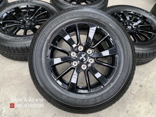 ล้อแม็กป้ายแดง Mitsu All New Pajero Sport Elite Edition ขอบ 18 พร้อมยางป้ายแดง 265-60-18 Bridgestone ปี 19 ล้อแม็กป้ายแดง Mitsu All New Pajero Sport Elite Edition ขอบ 18 พร้อมยางป้ายแดง 265-60-18 Bridgestone ปี 19