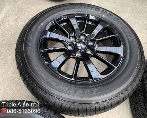ล้อแม็กป้ายแดง Mitsu All New Pajero Sport Elite Edition ขอบ 18 พร้อมยางป้ายแดง 265-60-18 Bridgestone ปี 19 ล้อแม็กป้ายแดง Mitsu All New Pajero Sport Elite Edition ขอบ 18 พร้อมยางป้ายแดง 265-60-18 Bridgestone ปี 19