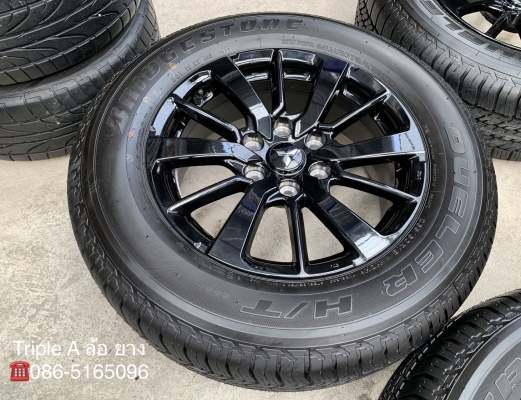 ล้อแม็กป้ายแดง Mitsu All New Pajero Sport Elite Edition ขอบ 18 พร้อมยางป้ายแดง 265-60-18 Bridgestone ปี 19 ล้อแม็กป้ายแดง Mitsu All New Pajero Sport Elite Edition ขอบ 18 พร้อมยางป้ายแดง 265-60-18 Bridgestone ปี 19