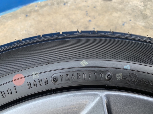 ล้อแม็กป้ายแดง Honda Civic FC 2019 ขอบ 16 สีเทากัน พร้อมยางใหม่ป้ายแดง 215-55-16 Dunlop ปี 19 สวยกริ๊บ