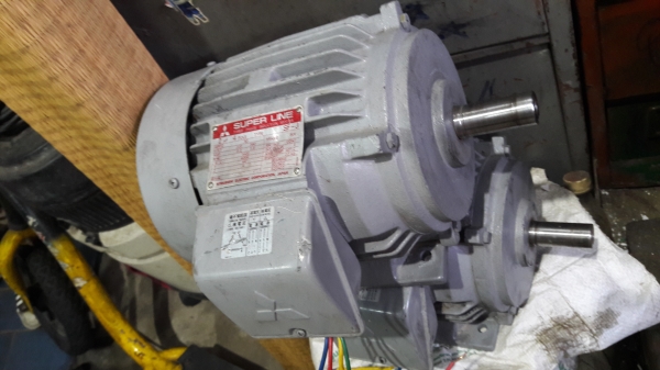 ขาย !! มอเตอร์.มิตซู.ขนาด2แรง380v.รอบ1430 .สภาพสวยๆ.เดิมๆ.พร้อมใช้งาน