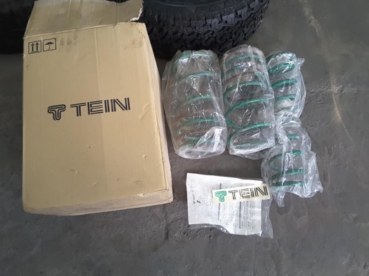 สปริง TEIN หน้า+หลัง ครบชุด ใส่รถ Pajero Sport โฉมล่าสุด !