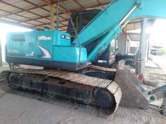 ขายรถขุดแบ็คโค kobelcosk140-8 ซุปเปอร์x ทำงาน8677 เอกสารครบ ช่วงล่างดี เครี่องเดิม