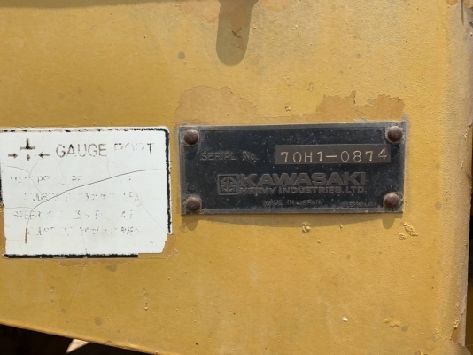 ขาย 770,000 รถตักล้อยาง Kawasaki 70z เครื่องดี เกียร์ทอคร์แรง เอวแน่น ยางดี รถสวยพร้อมใช้ เอกสารเล่มทะเบียน รถอยู่ ปทุมธานี สามโคก 090-772-3710 090-772-3708 ขาย 770,000 รถตักล้อยาง Kawasaki 70z เครื่องดี เกียร์ทอคร์แรง เอวแน่น ยางดี รถสวยพร้อมใช้ เอกสารเล่มทะเบียน รถอยู่ ปทุมธานี สามโคก 090-772-3710 090-772-3708