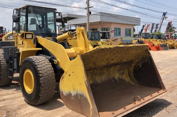 ขายรถตักล้อยาง KOMATSU WA320-5 นำเข้าเองจากญี่ปุ่น สภาพสวยพร้อมใช้ มีVDOการทำงานครับ