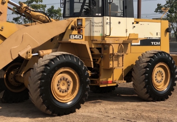 ขายรถตักล้อยาง TCM 840-2 แขนยาวพิเศษ นำเข้าเองจากญี่ปุ่น สภาพสวยพร้อมใช้ มีVDOการทำงานครับ ขายรถตักล้อยาง TCM 840-2 แขนยาวพิเศษ นำเข้าเองจากญี่ปุ่น สภาพสวยพร้อมใช้ มีVDOการทำงานครับ