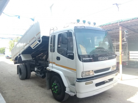 ขาย 6 ล้อใหญ่ดั๊มพ์ ISUZU FTR 200 แรงม้า * ยาว 5.60ม.* รถสวยเดิม+สภาพพร้อมใช้งาน * รถห้างแท้ * มีเล่