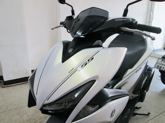 (โอนฟรี) ขาย Yamaha Aerox ตัว TOP มี ABS ปี 2018 สภาพสวยเดิมๆ แรงด้วยเรื่อง 155 CC