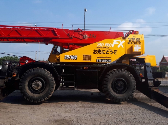 ขายเครน 25ตัน M4+เซฟตี้ 100\% +เล่มทะเบียน โทร. 096-9426519