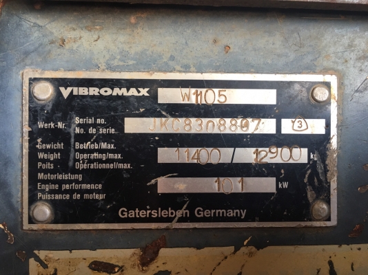 ขาย 695,000 VIBROMAX w 1105 เล่มทะเบียน 2 เพลา 2 เปลือก เครื่องดี ปั้มสั่นแรง ยางดี เอวแน่น รถสวยพร้ ขาย 695,000 VIBROMAX w 1105 เล่มทะเบียน 2 เพลา 2 เปลือก เครื่องดี ปั้มสั่นแรง ยางดี เอวแน่น รถสวยพร้