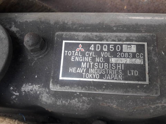 FROM JAPAN ขายถูกสุดๆเครื่องยนต์ENGINE MITSUBISHI 4DQ50 (สามารถใส่กับรถขุด, รถตัก ,รถยก ,เครื่องปั๊มลม ,เครื่องปั่นไฟ ฯลฯ)