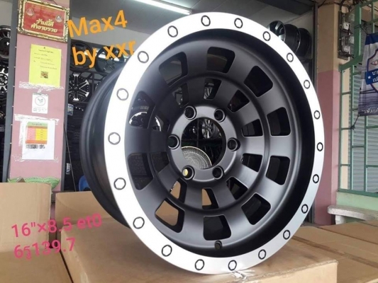 ขายล้อแม็กใหม่ max4  16"ยางใหม่ปี19