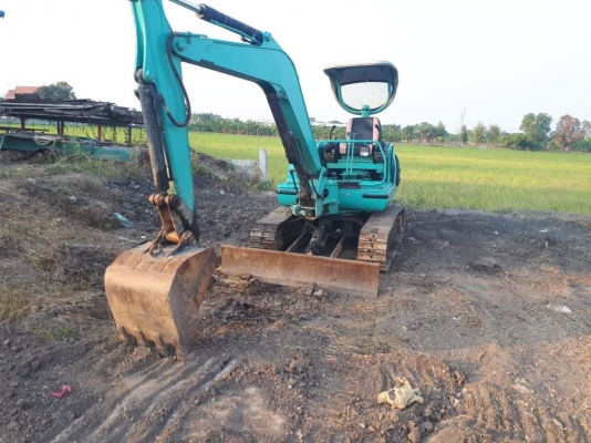 ขาย 285,000 KOBELCO sk 030 ปั้มนิ้วแรง เครื่องดี เอวแน่น ช่วงล่างสวย รถพร้อมใช้งาน รถอยู่ ปทุมธานี  090-772-3710 090-772-3708