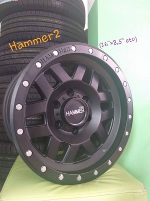 ขายล้อแม็กใหม่ hammer 2  16" ยางใหม่ปี19